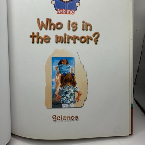 Who Is In The Mirror? Hardcover Childrens Science Book - Picture 3 of 3